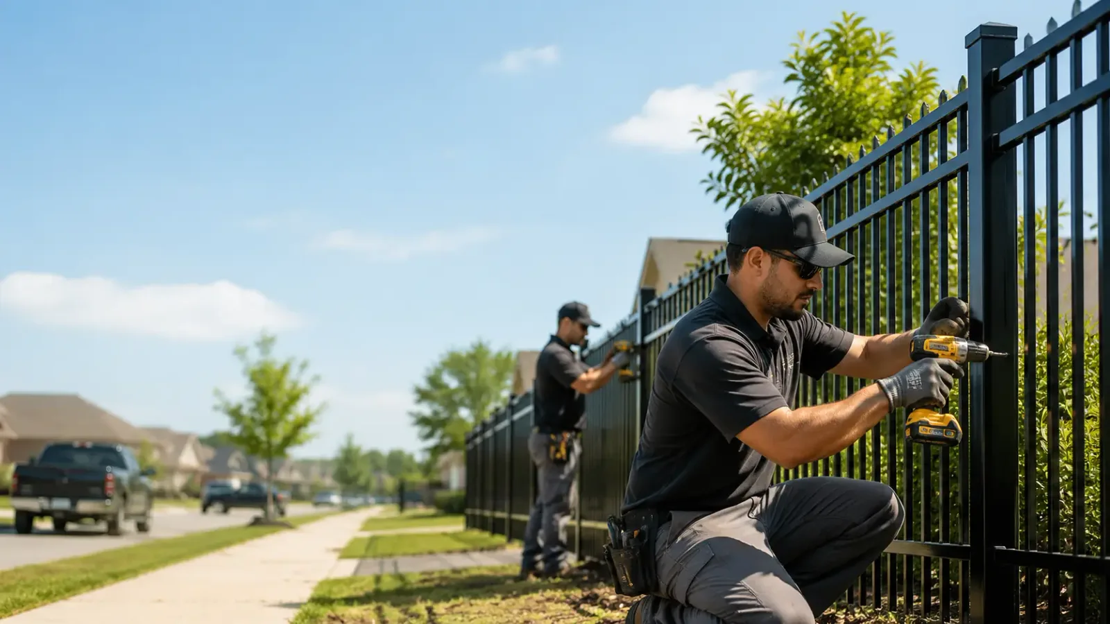 Metal Fence Installation in Stringtown, OK